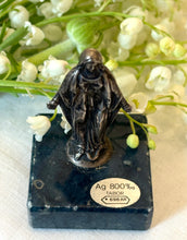 Încarcă imaginea în vizualizatorul Galerie, Statueta vintage Sf. Maria - Argint 800