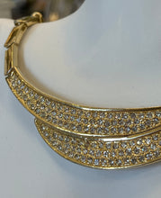 Încarcă imaginea în vizualizatorul Galerie, Colier vintage cu cristale, cca. anii ‘90