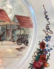 Încarcă imaginea în vizualizatorul Galerie, Platou vintage semnat Obernai