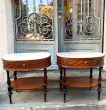 Încarcă imaginea în vizualizatorul Galerie, Set noptiere vintage, proveniență Italia
