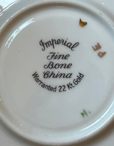 Set mic dejun din porțelan imperial, cca. anii ‘50