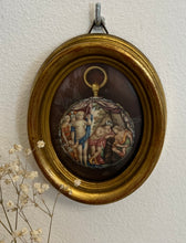 Încarcă imaginea în vizualizatorul Galerie, Reproducere religioasă cu ramă din lemn, cca. anii ‘30
