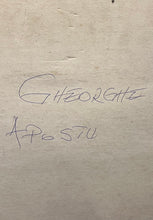 Încarcă imaginea în vizualizatorul Galerie, Pictură, semnat Gheorghe Apostu, 1976

