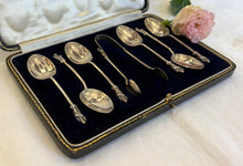 Încarcă imaginea în vizualizatorul Galerie, Set lingurite vintage din Argint 925 - anii 1926
