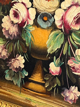 Încarcă imaginea în vizualizatorul Galerie, Tablou vintage &quot;Fiori&quot; - Virgilio, 1967, ulei pe pânză
