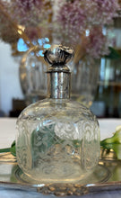 Încarcă imaginea în vizualizatorul Galerie, Sticluta vintage parfum - Argint 800 - anii ‘20 - Art Deco
