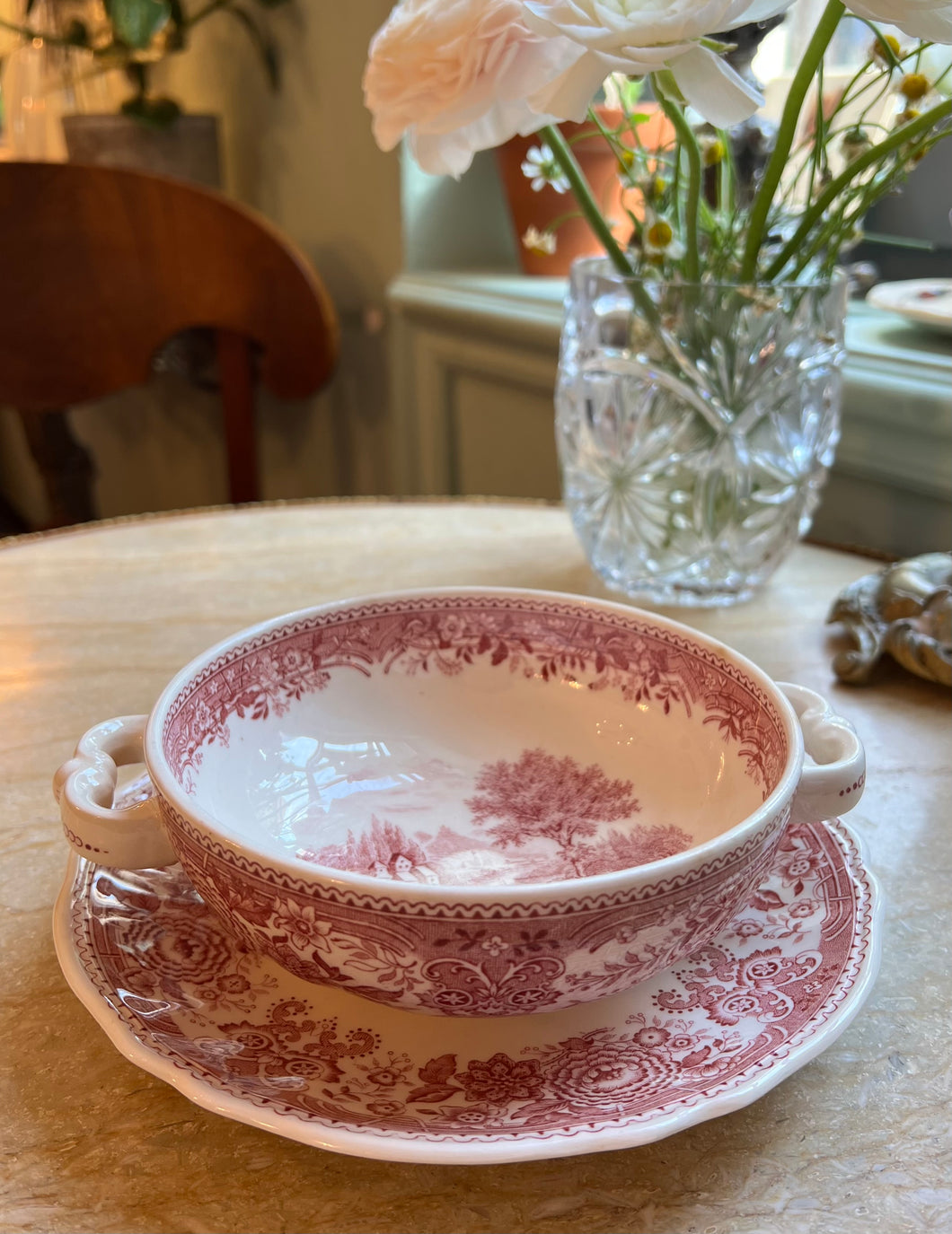 Set bol și farfurioară, Villeroy&Boch, anii ‘60