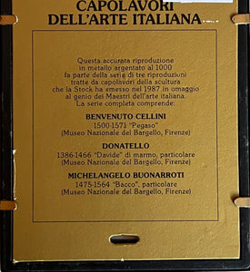Reproducere vintage Donatello, 1987, Italia