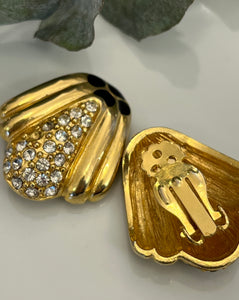 Cercei clip vintage, cca. anii ‘90