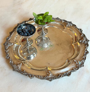 Tavă vintage Royal Sheffield, cca. anii ‘80