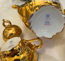 Încarcă imaginea în vizualizatorul Galerie, Set vintage din porțelan pentru cafea/ceai - Fragonard
