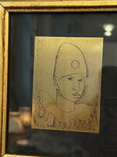 Încarcă imaginea în vizualizatorul Galerie, Tablou vintage pe metal, cca. anii ‘60
