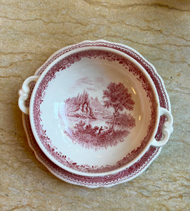 Set bol și farfurioară, Villeroy&Boch, anii ‘60
