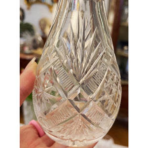 Sticla superba din cristal si argint cca. anii ‘30