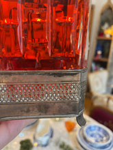 Încarcă imaginea în vizualizatorul Galerie, Decantor whiskey cristal si argint 800
