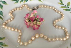 Colier vintage din perle