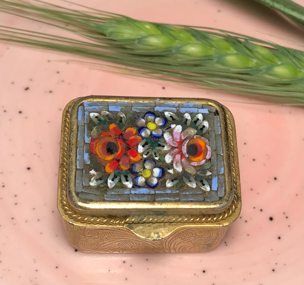 Caseta pentru bijuterii - Micromosaic