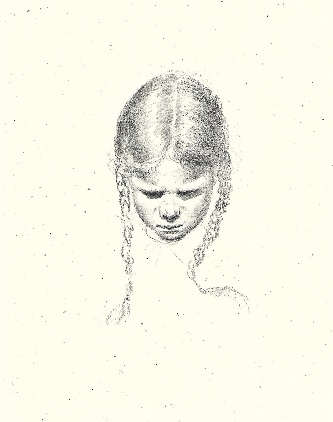 Child with Braided Hair